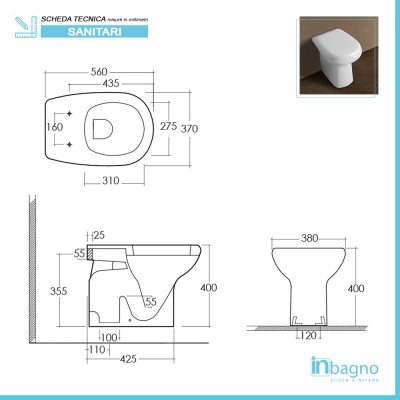 Scheda tecnica vaso Orient