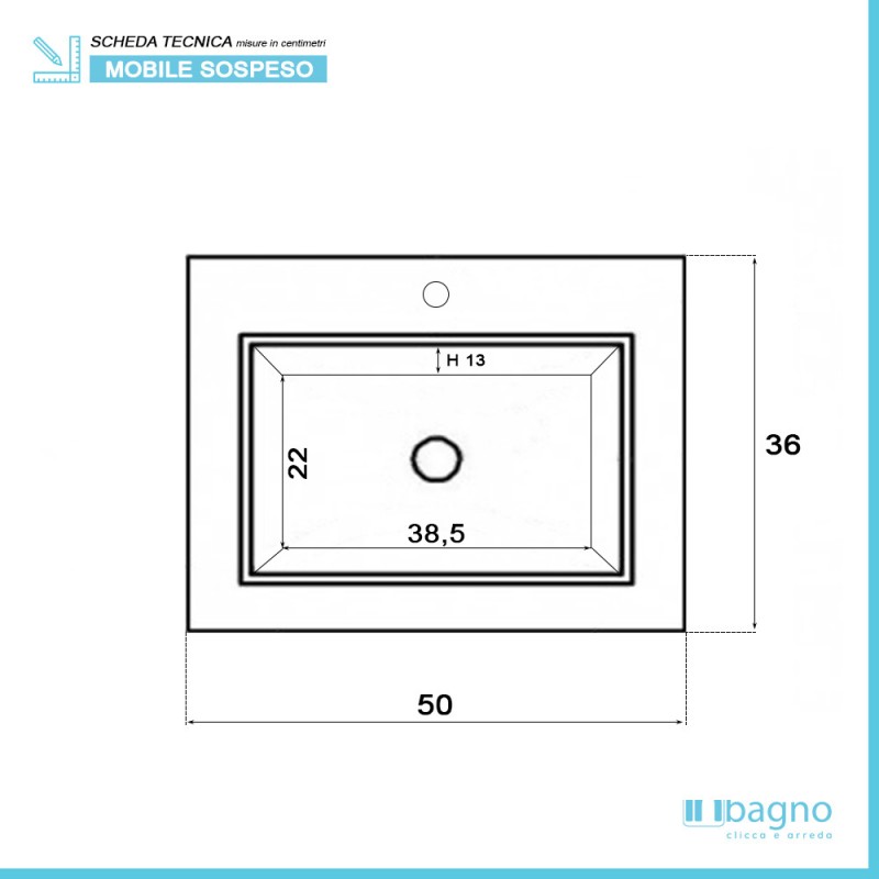 Mobile Moderno Salvaspazio Rovere Scuro Profondità 36 cm Linea Si 50