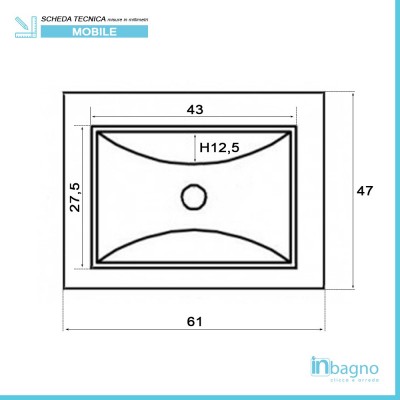 Mobile Sospeso Salvaspazio Rovere Chiaro 61 cm Pensile Incluso Feridras - 4