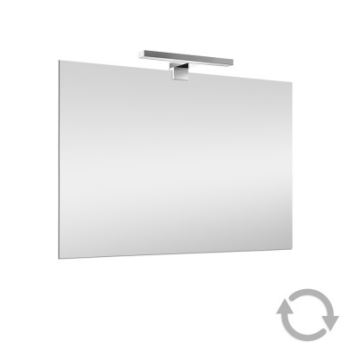 Specchio LED reversibile 50x60 cm