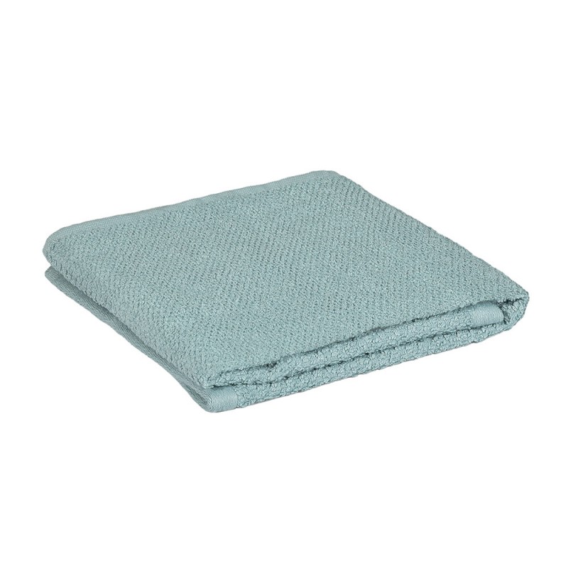 Asciugamani ospite per bagno 100% cotone verde acqua 40x60 cm