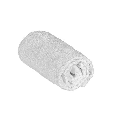 Asciugamani viso 100% cotone bianco 55x100 cm