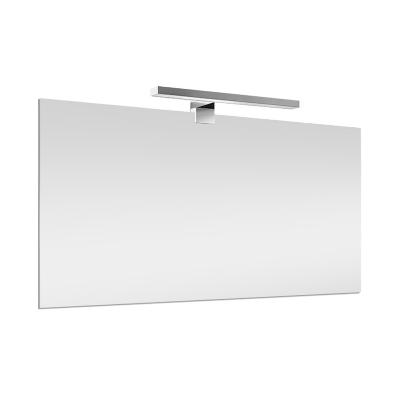 Specchio LED filo lucido 70x105 cm reversibile con luce naturale 