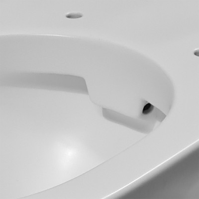 Wc con sistema di scarico rimfree serie Feeling