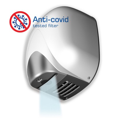 Asciugamano elettrico 1100W con lama d'aria e sensore di rilevamento covid-free