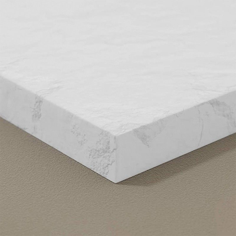 Piatto doccia in resina 80x170 cm Bianco effetto pietra Agorà