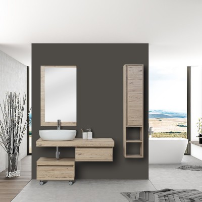 Mobile bagno sospeso Rovere