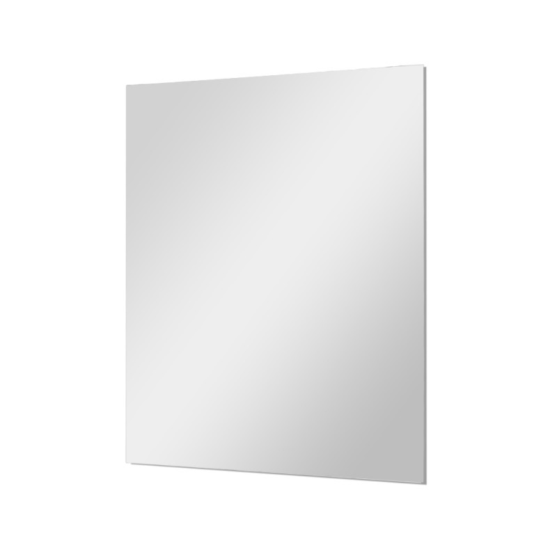 Specchio bagno 60x80 cm a filo lucido con installazione reversibile