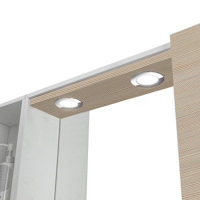 Specchiera contenitore con Faretti LED inclusi