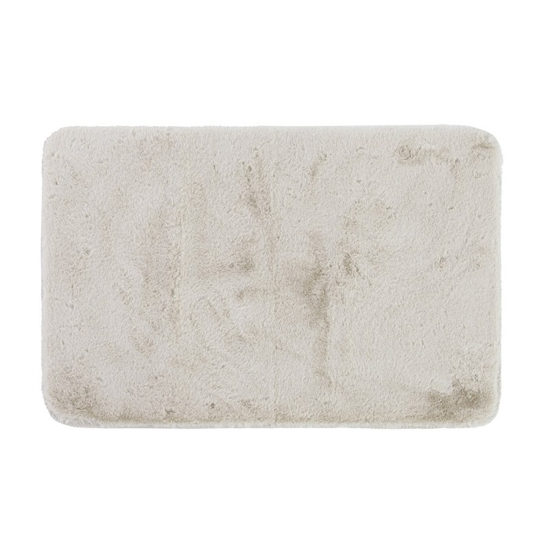 Tappeto per doccia antiscivolo grigio 45x75 cm in poliestere Nuvola