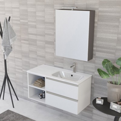 Mobile bagno sospeso 100 cm...