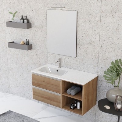 Mobile bagno sospeso 100 cm...