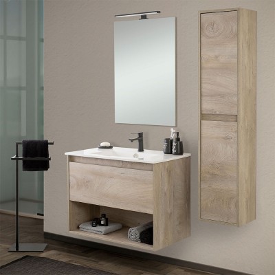 Mobile bagno sospeso 80 cm...