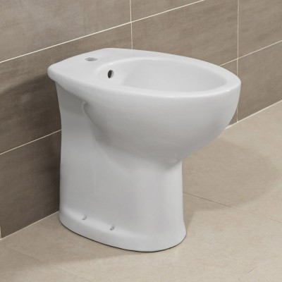 Bidet per Anziani e Disabili in Ceramica Bianco