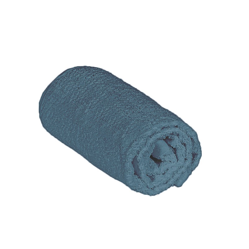 SET asciugamani MICROFIBRA TURCHESE 1+1 Viso e Ospite