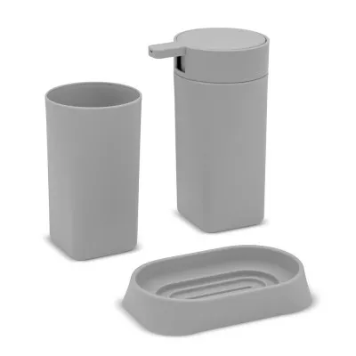 Set 3 pezzi accessori bagno...