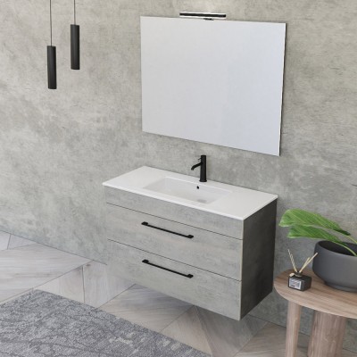 Mobile bagno sospeso 100 cm...