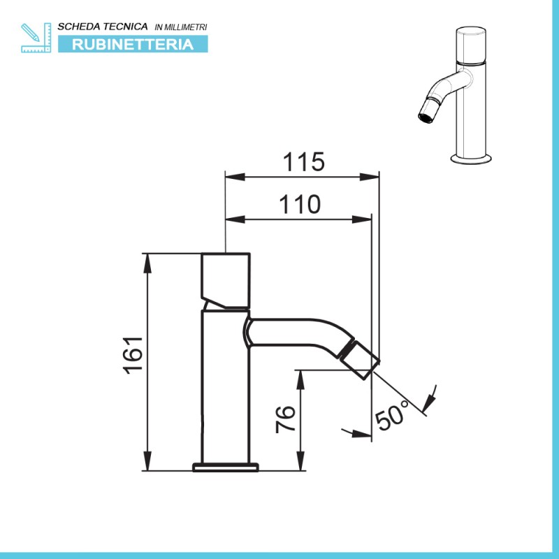 Set Miscelatori Lavabo Alto Bidet E Doccia A Incasso Con Deviatore Gemma