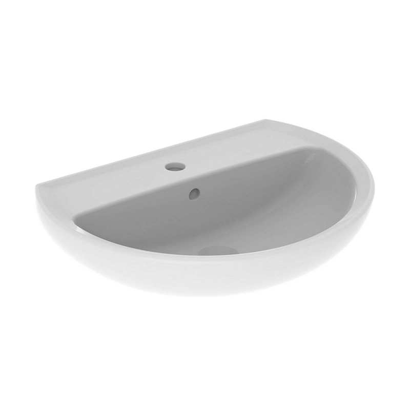 Lavabo sospeso 60 cm Geberit in ceramica lucida