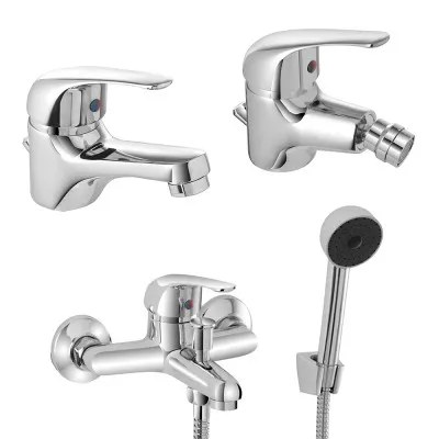 Set rubinetti lavabo bidet...