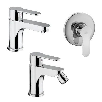 Set rubinetti lavabo bidet...