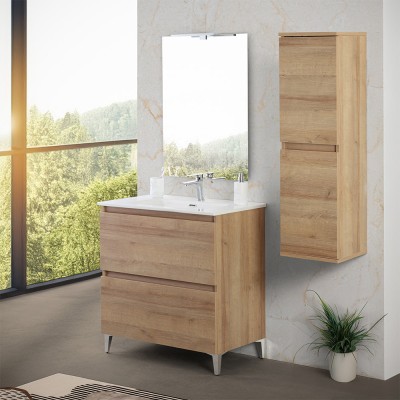 Mobile bagno a terra 80 cm...