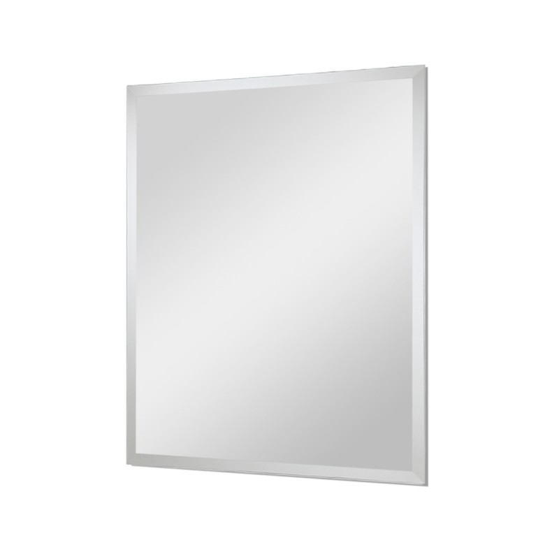 Specchio bagno a filo 60x80 cm reversibile con bisellatura 2,5 cm