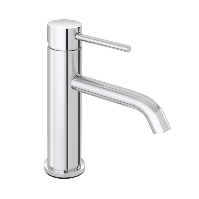 Rubinetto lavabo in acciaio inox con scarico click clack Nuego