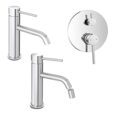 Set rubinetti lavabo bidet...