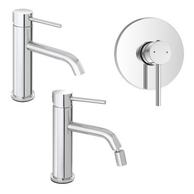 Set rubinetti lavabo bidet...