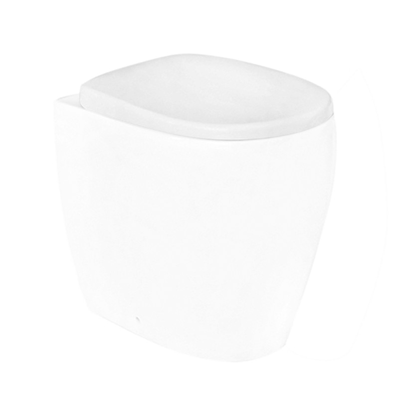 Sedile wc per vaso anziani serie Hera chiusura con cerniere soft-close