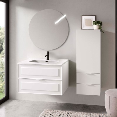 Mobile bagno sospeso 80 cm...