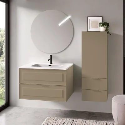 Mobile bagno sospeso 80 cm...