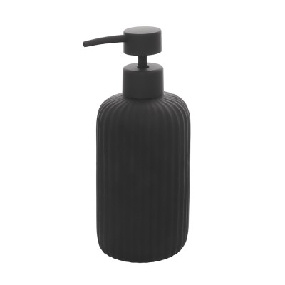 Dispenser sapone nero in...