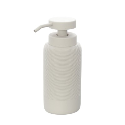 Dispenser sapone liquido in poliresina crema Marica