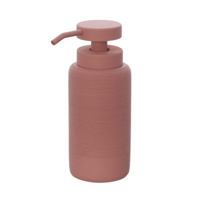 Dispenser sapone liquido in poliresina terracotta Marica