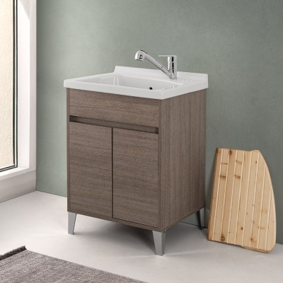 Asse lavapanni per vasca in ceramica Dolomite Revine da 60 cm in legno