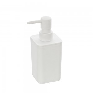 Dispenser Sapone Accessori Bagno.Set Composto Da 3 Accessori Bagno D Appoggio Bianco Moderno