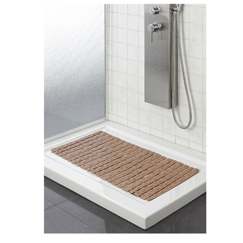 Tappeto doccia/vasca antiscivolo di forma rettangolare con