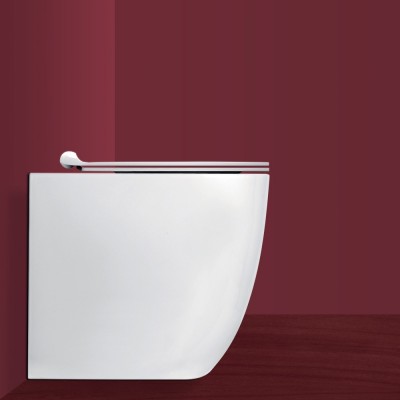 WC Filomuro Rimless Simas Vignoni con sedile soft-close traslato