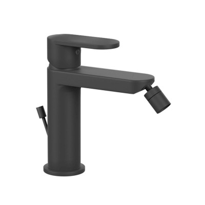 Miscelatore per Bidet in Ottone Nero Opaco con Piletta Click Clack