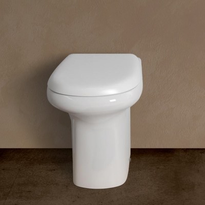 Copriwater RAK serie ORIENT In termoindurente Bianco Tavoletta Coprivaso Inbagno - 3